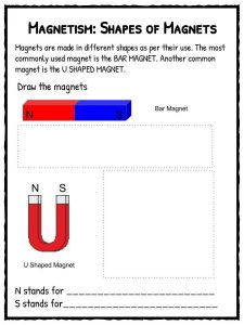 magnetism worksheets