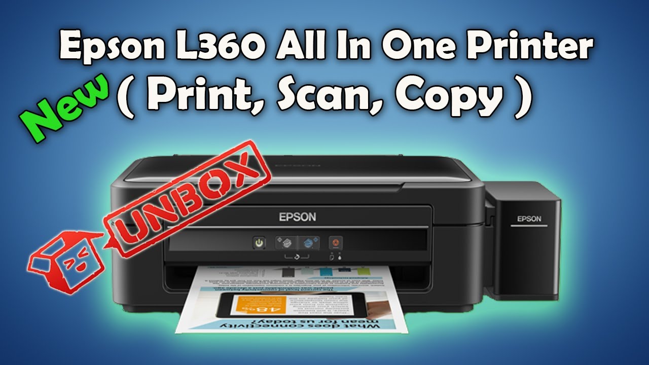 install printer epson l360